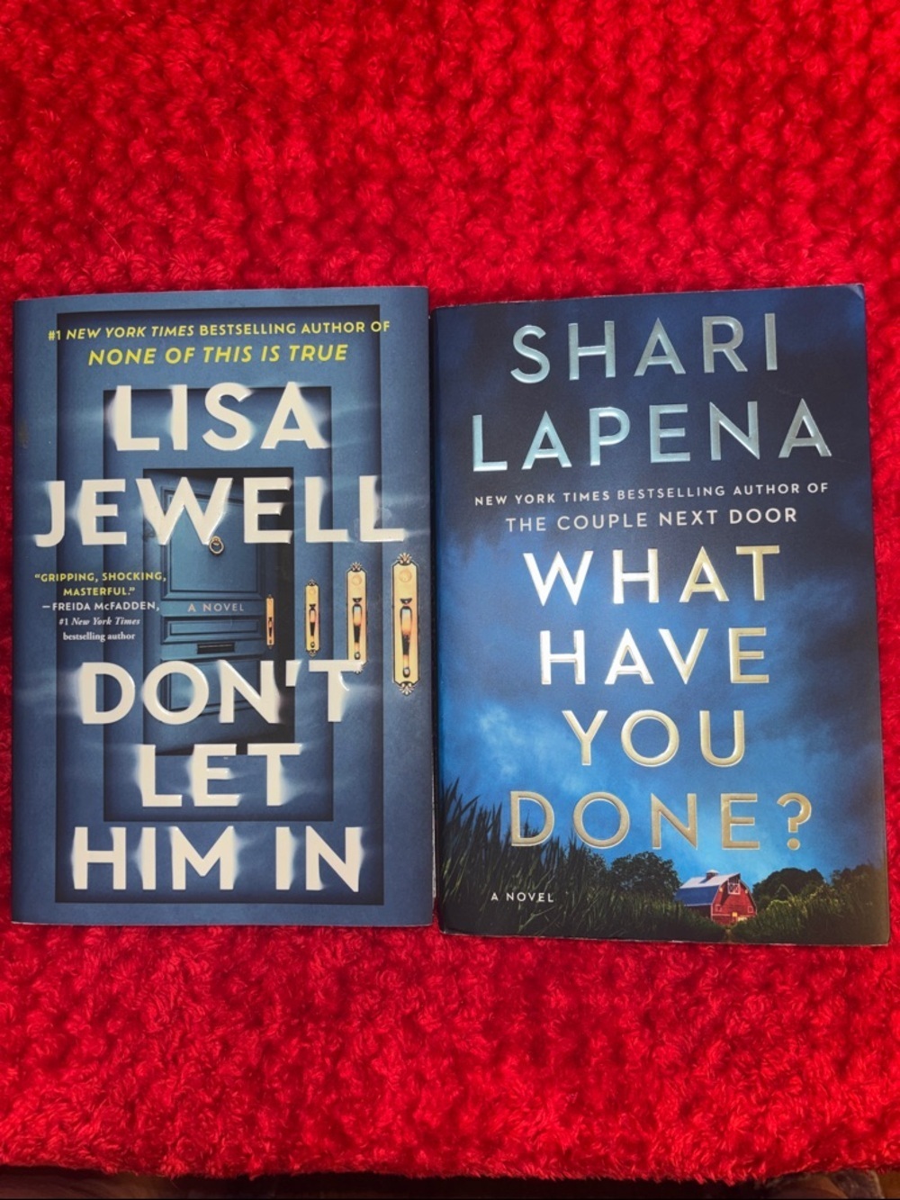 Lisa Jewell & Shari Lapena Thriller Paperback Duo 📚